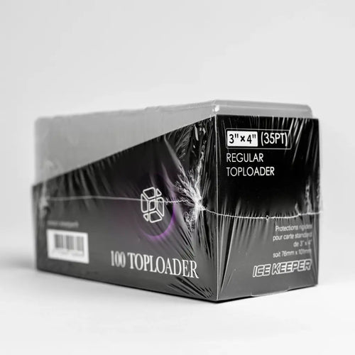 Pack de 100 Toploaders, Standard Size  3" x 4" 35PT