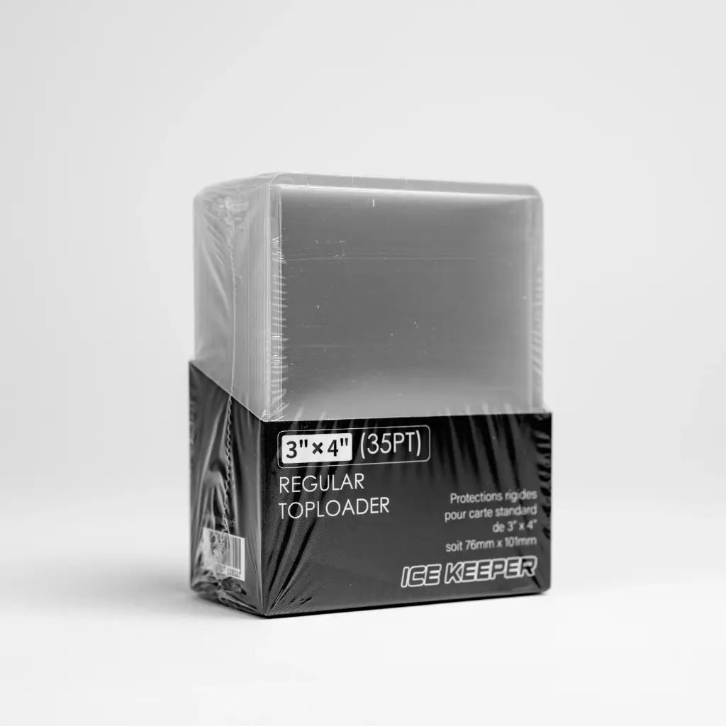 Pack de 25 Toploaders – Standard Size  3" x 4" 35PT 